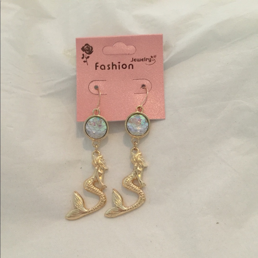 Fashion Mermaid Dangle Earrings